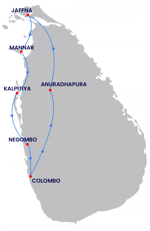 Package Route Map