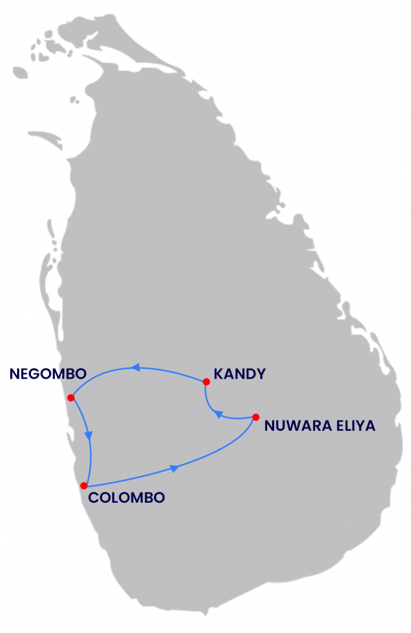 Package Route Map