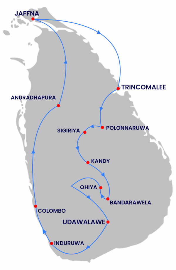 Package Route Map