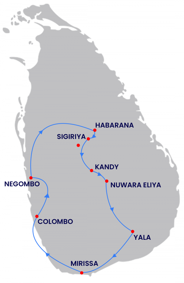 Package Route Map