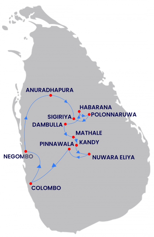 Package Route Map