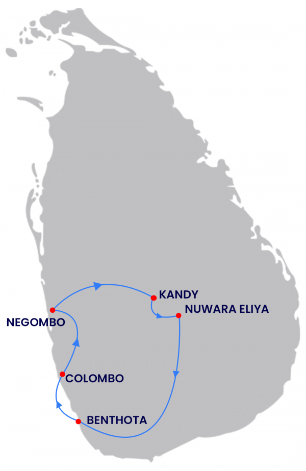 Package Route Map