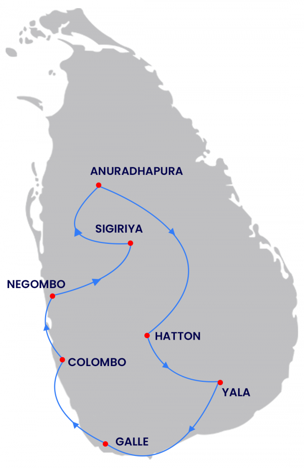 Package Route Map