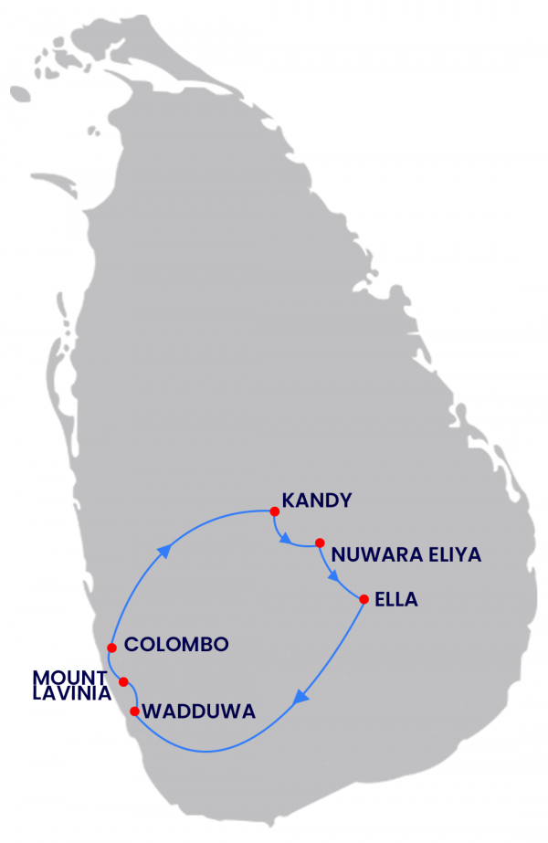 Package Route Map