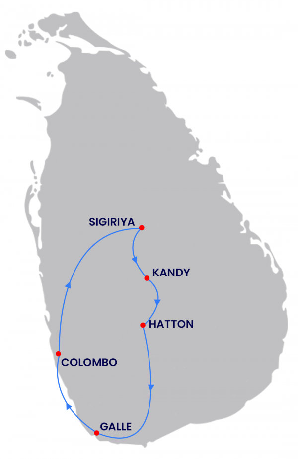 Package Route Map