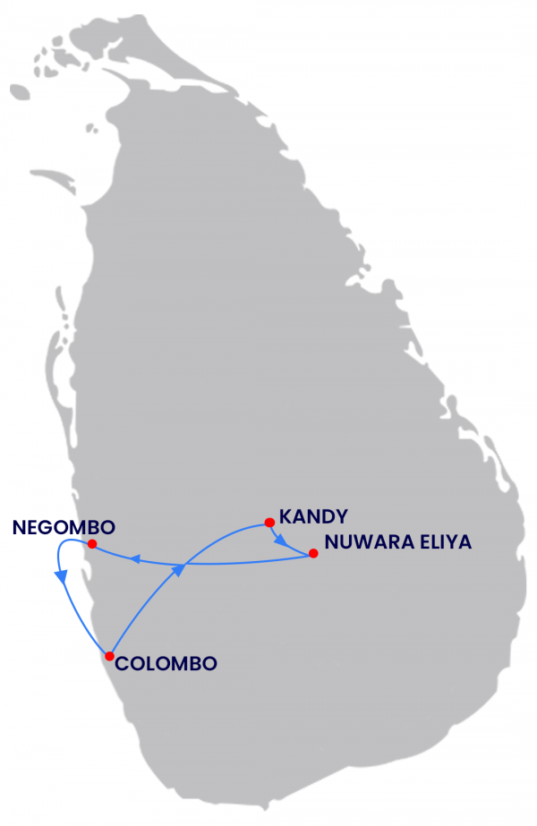 Package Route Map