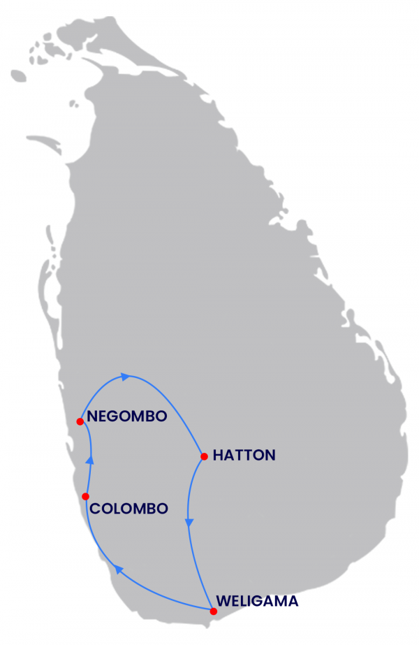 Package Route Map