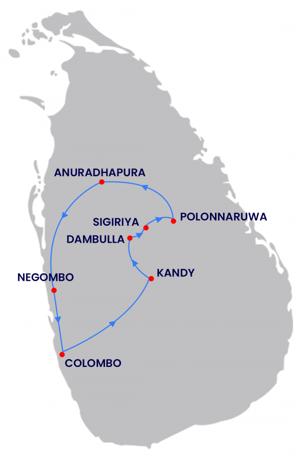 Package Route Map