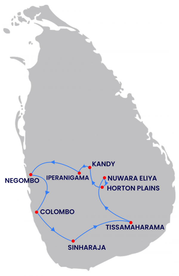 Package Route Map