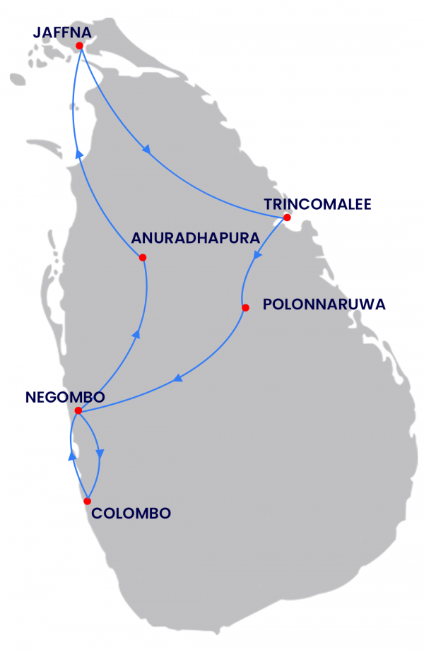 Package Route Map