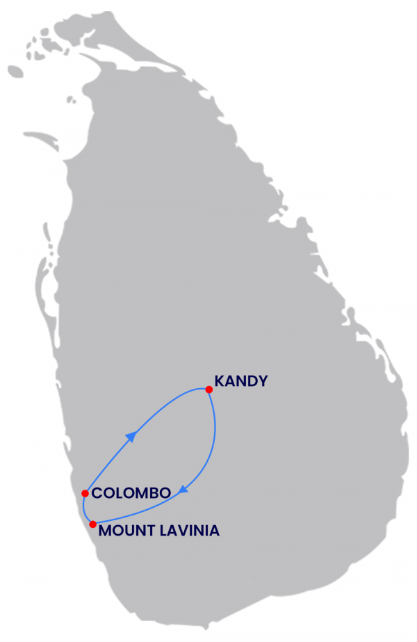 Package Route Map