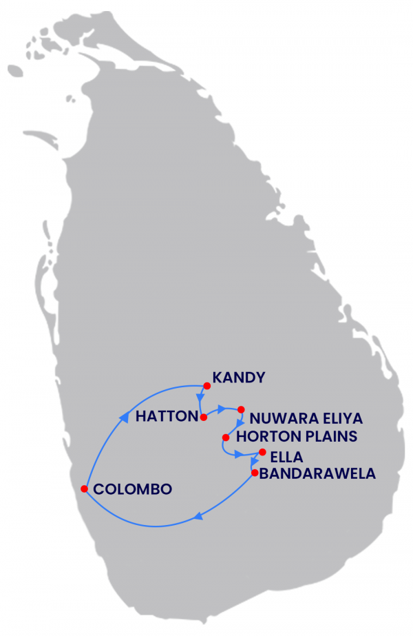 Package Route Map