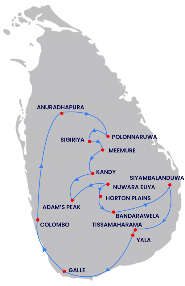 Package Route Map