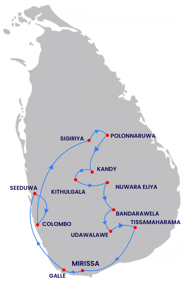 Package Route Map